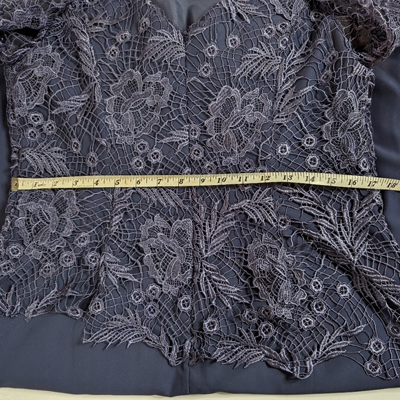 JJs House Formal Dress/Mother of the bride/groom, "Stormy" color, size 8/10 - Picture 6 of 16